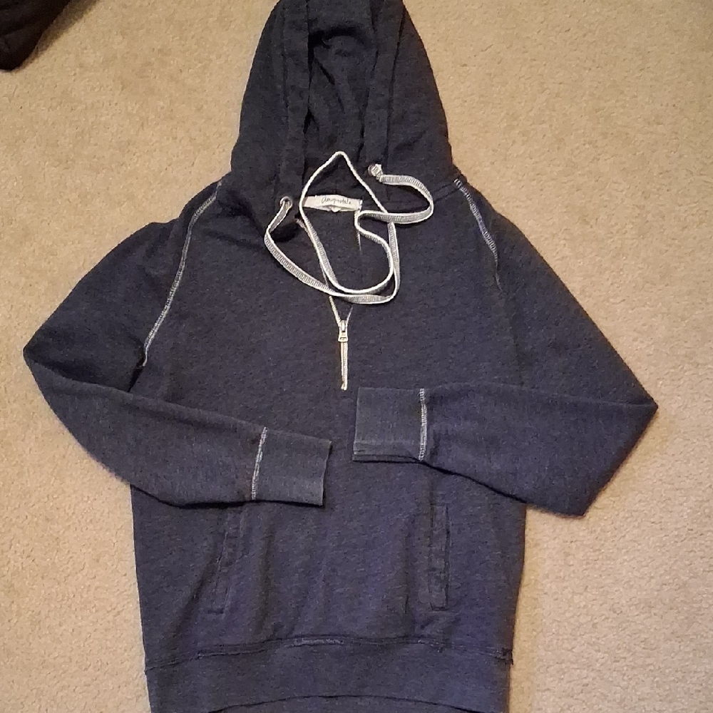 Gray Hoodie Sweater